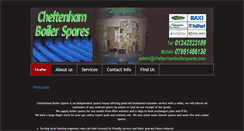 Desktop Screenshot of cheltenhamboilerspares.com